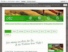 Tablet Screenshot of fuss-check.de